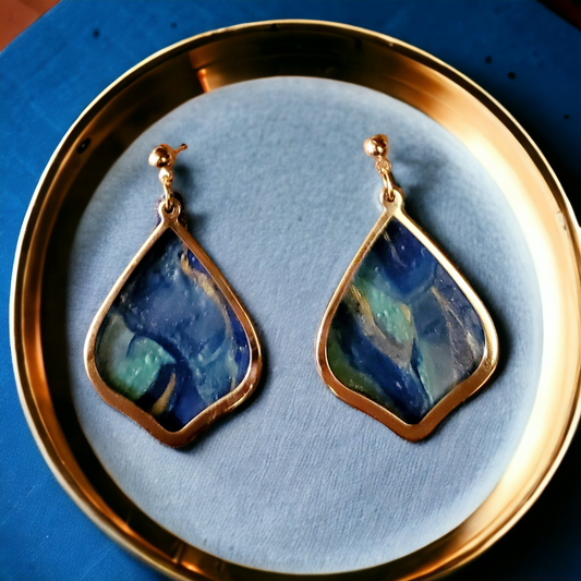 Arctic Wave Earrings