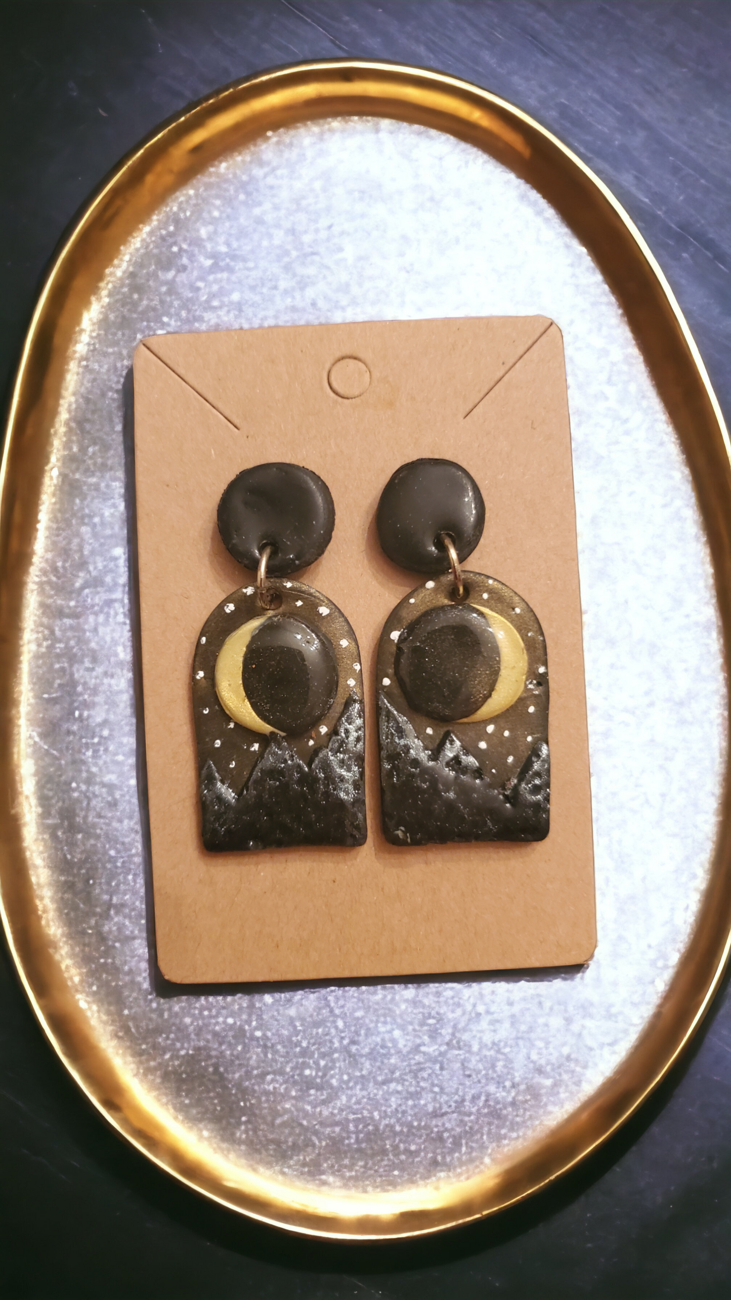 Moon Over The Mountains Earrings